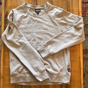 Patagonia Light Gray Ahnya Crew Sweatshirt